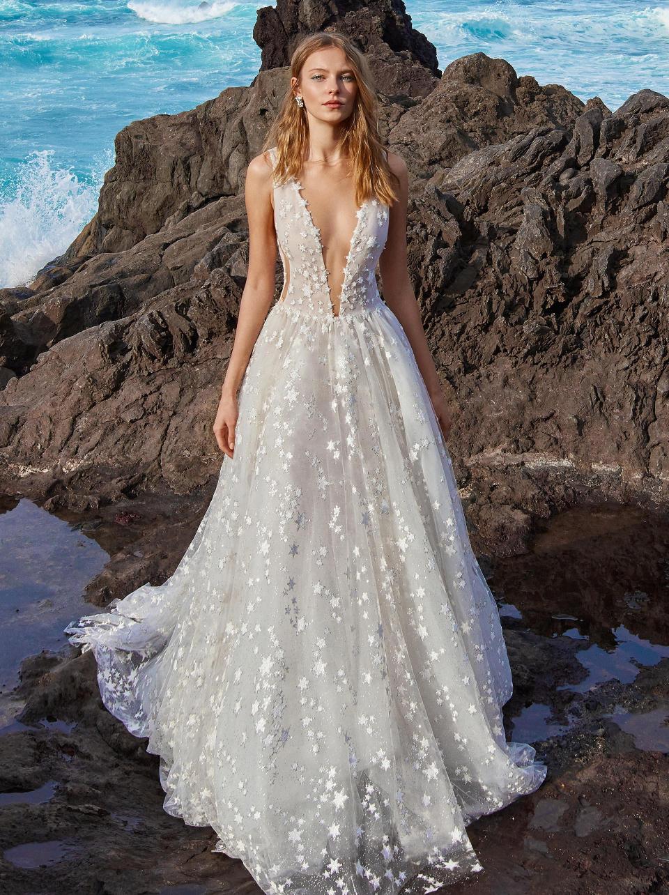 Galia Lahav wedding dress in Paris - Metal Flaque Bridal Shop Paris