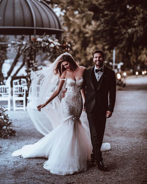 Aaron O' Connell and Natalie Pack's wedding