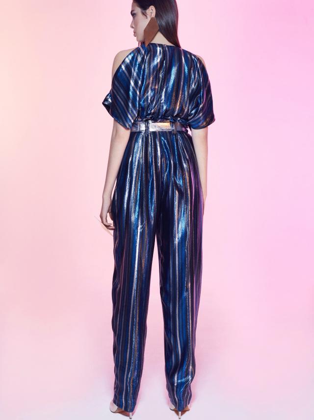 Galia Lahav - Night Flare -Octagon Stripes Top and the Standard Pants