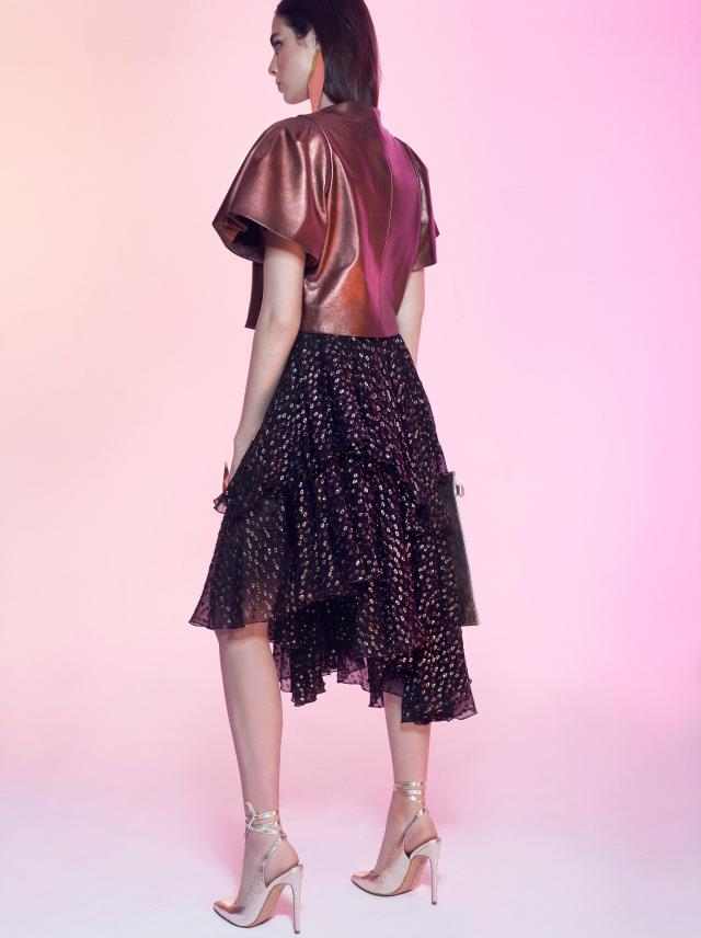 Galia Lahav - Night Flare - Temple Bomber Copper Skyfall Golden Skirt
