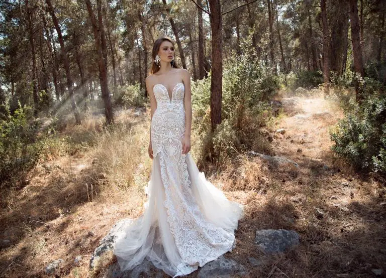 woodland wedding dress