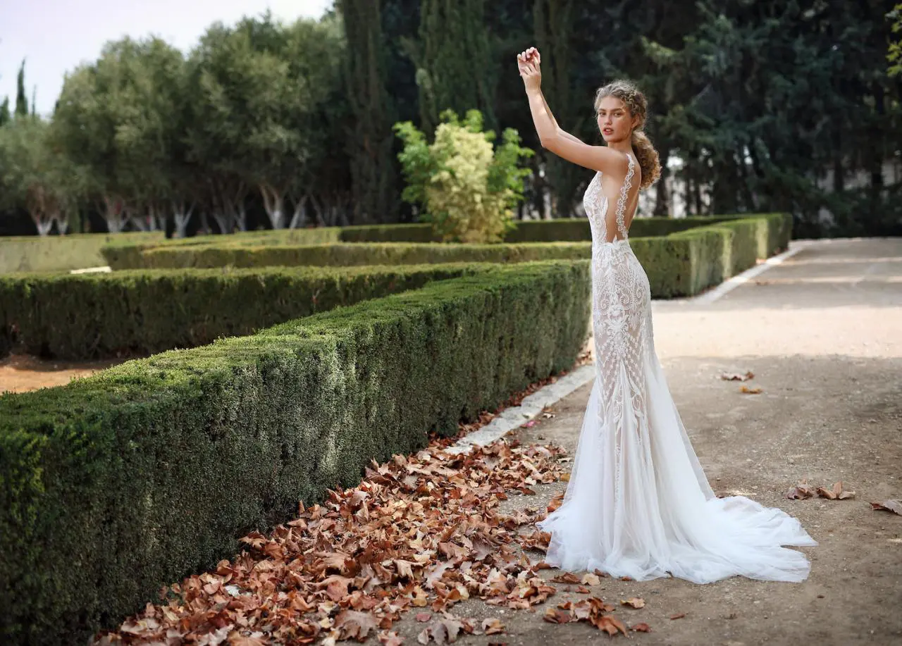 goddess wedding dress