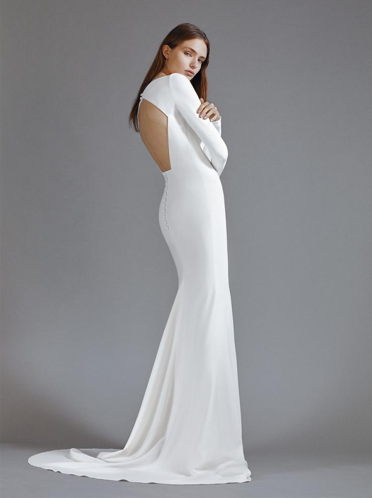 Ivy | Ivory Open Back Wedding Dress - Galia Lahav