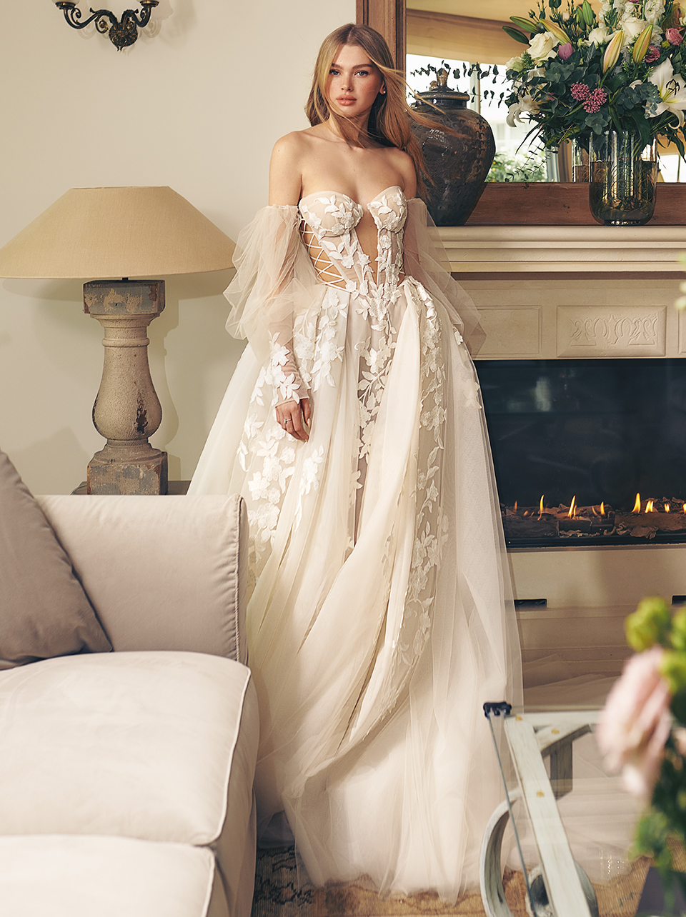 Gale Wedding Gown By Galia Lahav  Wedding dress fabrics, Wedding dress  shopping, Ivory wedding dress