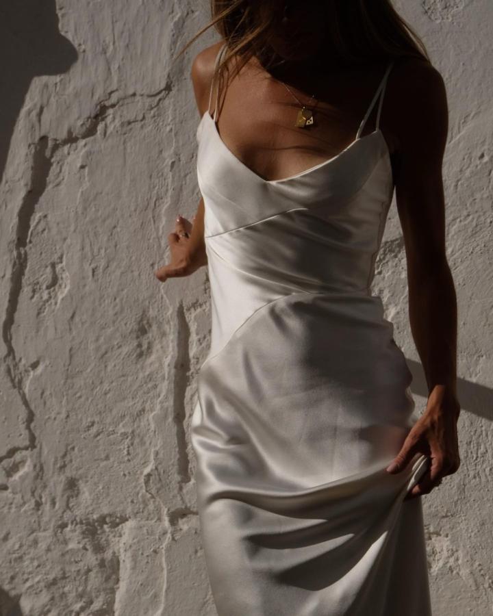 Lilou | Satin Wedding Dress - Galia Lahav