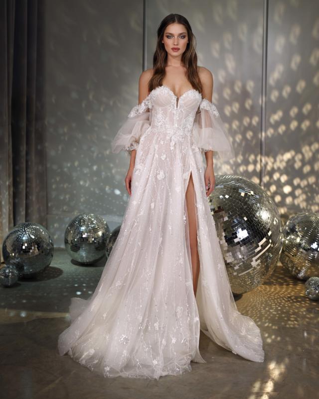 Luce Tulle Corset Wedding Dress - Shine Bridal