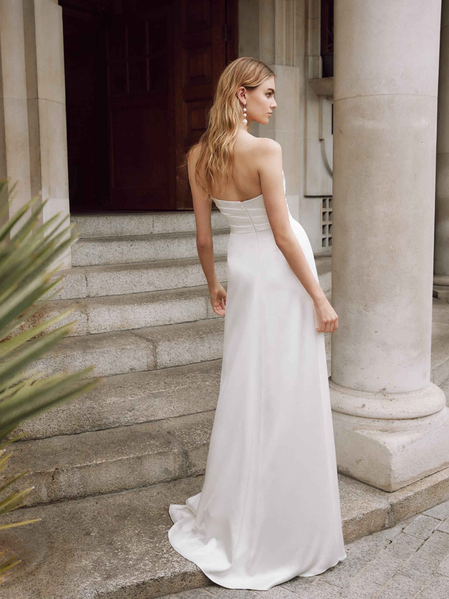 Greta | Satin Corset Wedding Dress