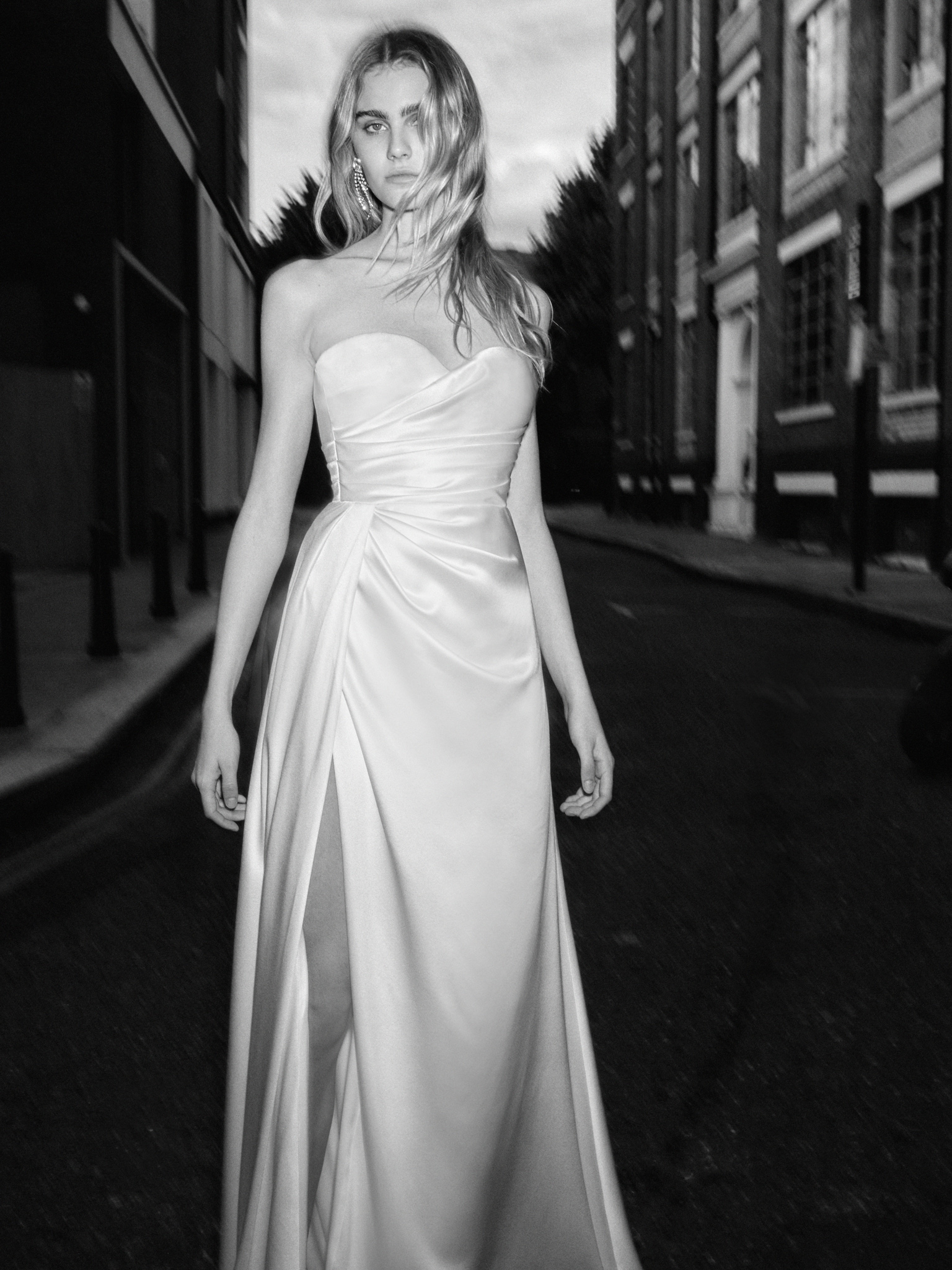 Greta | Satin Corset Wedding Dress