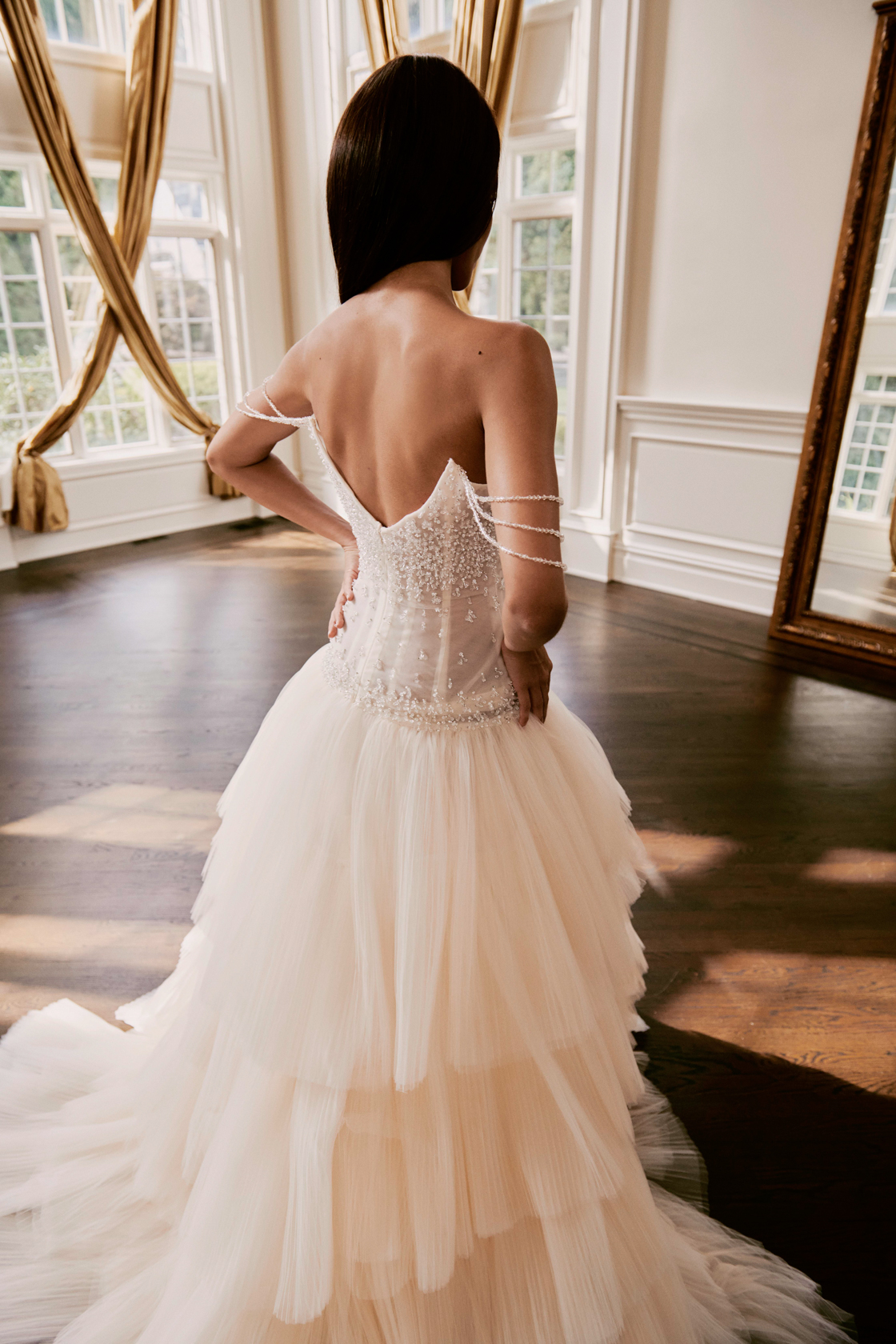 Diamond Corset Wedding Ball Gown Iconic Galia Lahav Couture