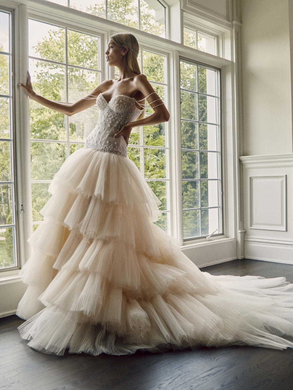 Annabel  Ivory Corset Wedding Dress - Galia Lahav