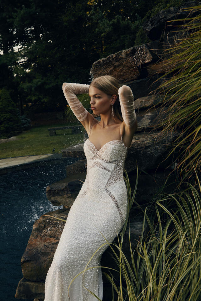 Monroe | Mermaid Sparkly Wedding Dress