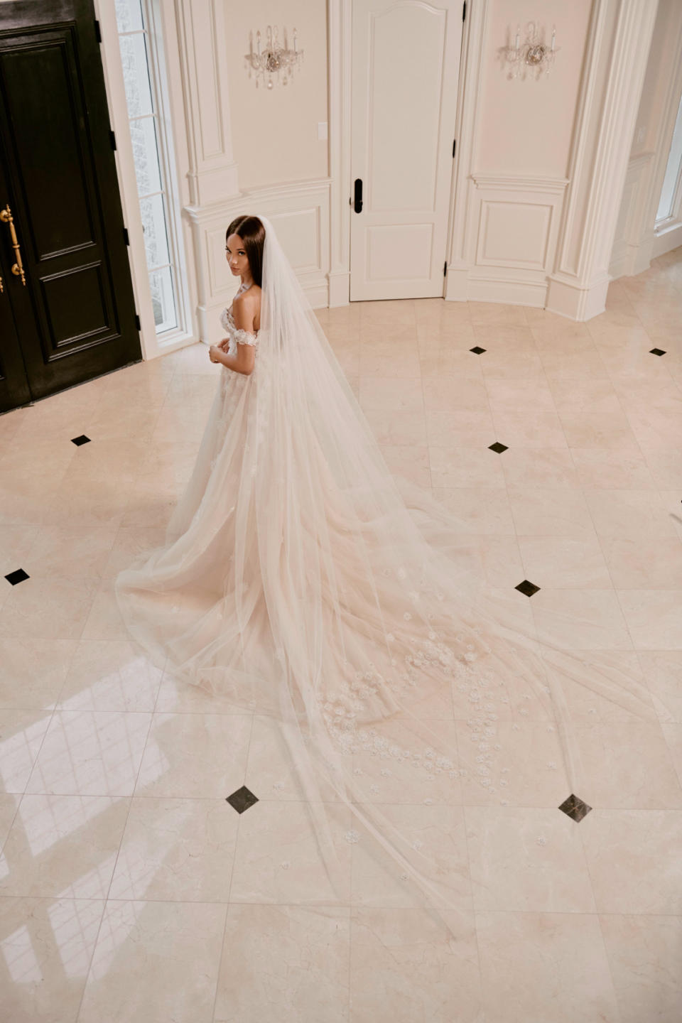 Noa | Corset Silk Tulle Wedding Dress