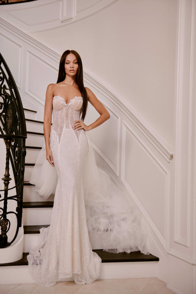 Zendaya | Mermaid Corset Wedding Dress