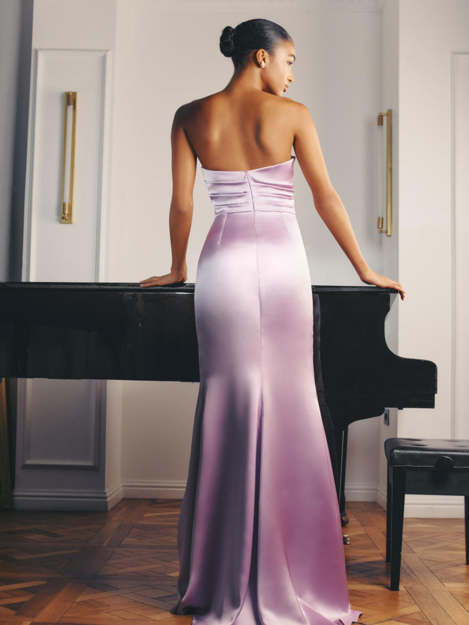 Hannah Lilac Evening Dress