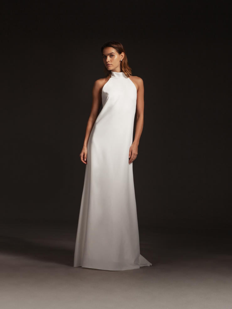 Delilah | Ivory Halterneck Wedding Dress - Galia Lahav